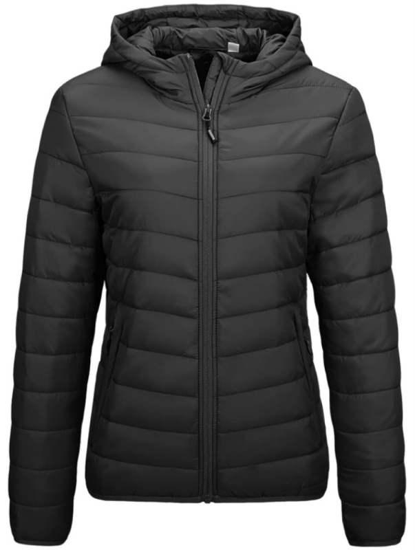 Women's hood padded jacket