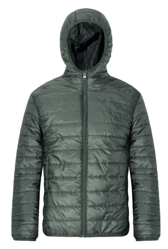 Men's hooded padding jacket